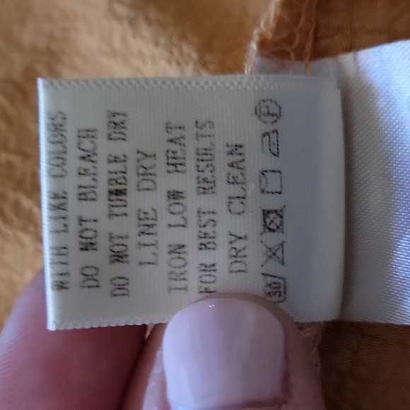 MORGAN CLAIRE small orange ruffled romper - Picture 5 of 5